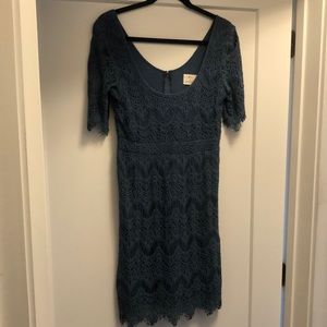 Blue lace dress from Urban Outfitters